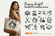 Graffiti Beauty Spa Salon Logo Icons, a Solid Icon by zahidhossainalif (Thumbnail 1 of 5)