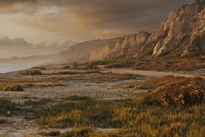 sunset on the bluffs, a Nature Photo by remi + tori