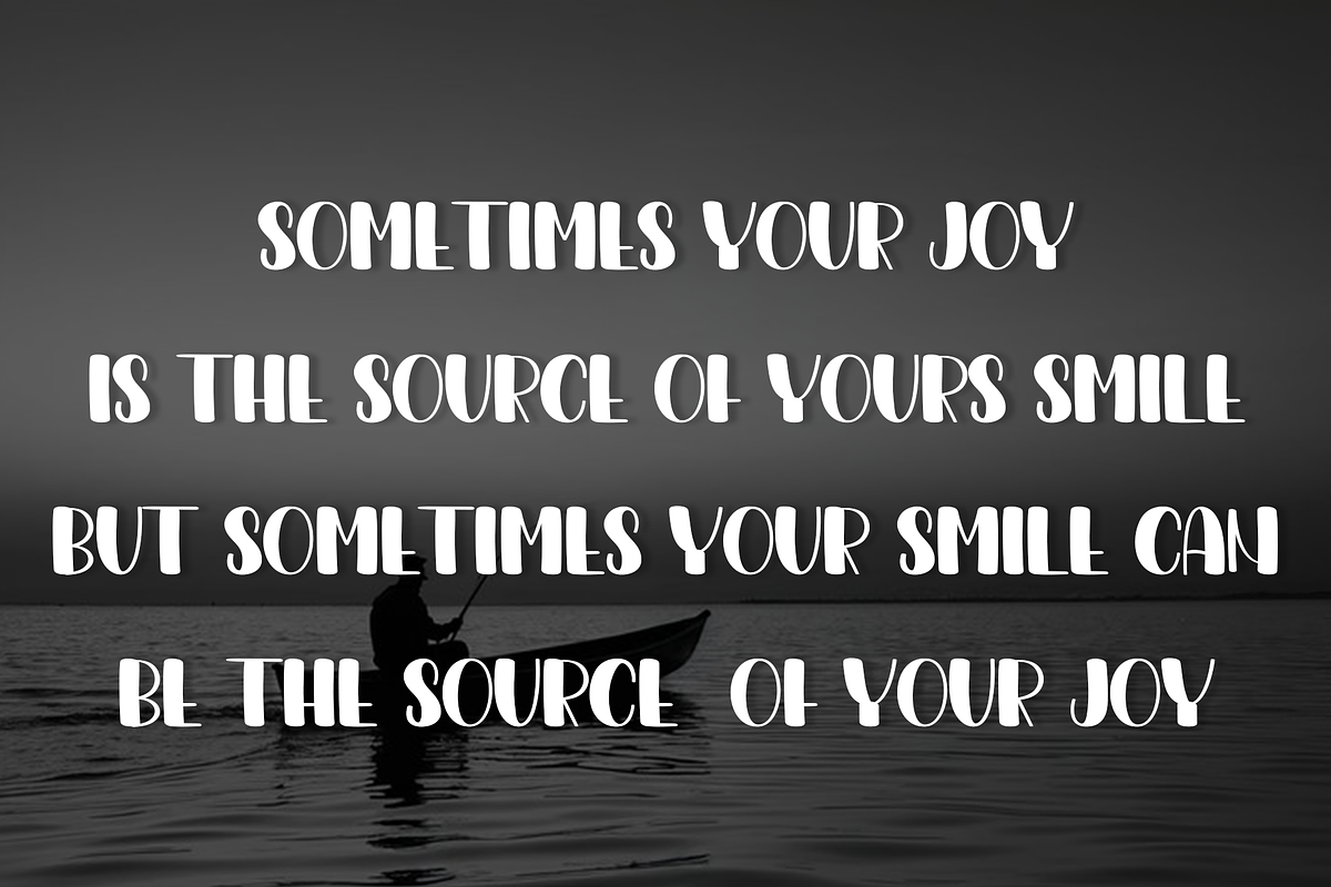Sunday, a Script Font by FreshTypeINK (Photo 5 of 6)