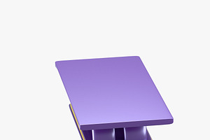 Modern Table With Stepped Stand