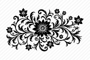 Ornamental Floral Vector Pack, an Illustration by Designer_Momina (Thumbnail 17 of 21)