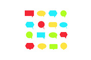 Smashing pack of speech bubbles, an Illustration by My watercolor shop (Thumbnail 6 of 12)