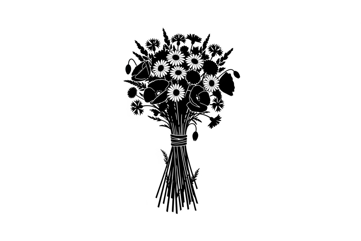 Floral Bouquet SVG Bundle, an Illustration by Designs_River (Photo 10 of 31)