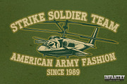 INFANTRY - Modern Army Typeface, a Serif Font by Gassstype (Thumbnail 2 of 8)