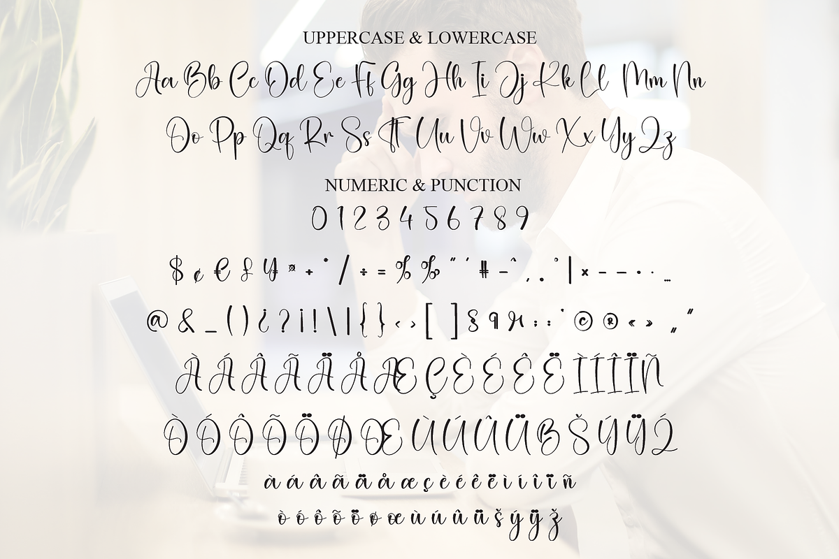 Overthinking | Script Font, a Handwritten Font by Scratchones (Photo 7 of 8)