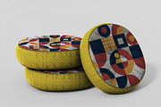 Mockup Pillow Circle, a Merchandise Mockup by Alphaleonis_std (Thumbnail 7 of 7)