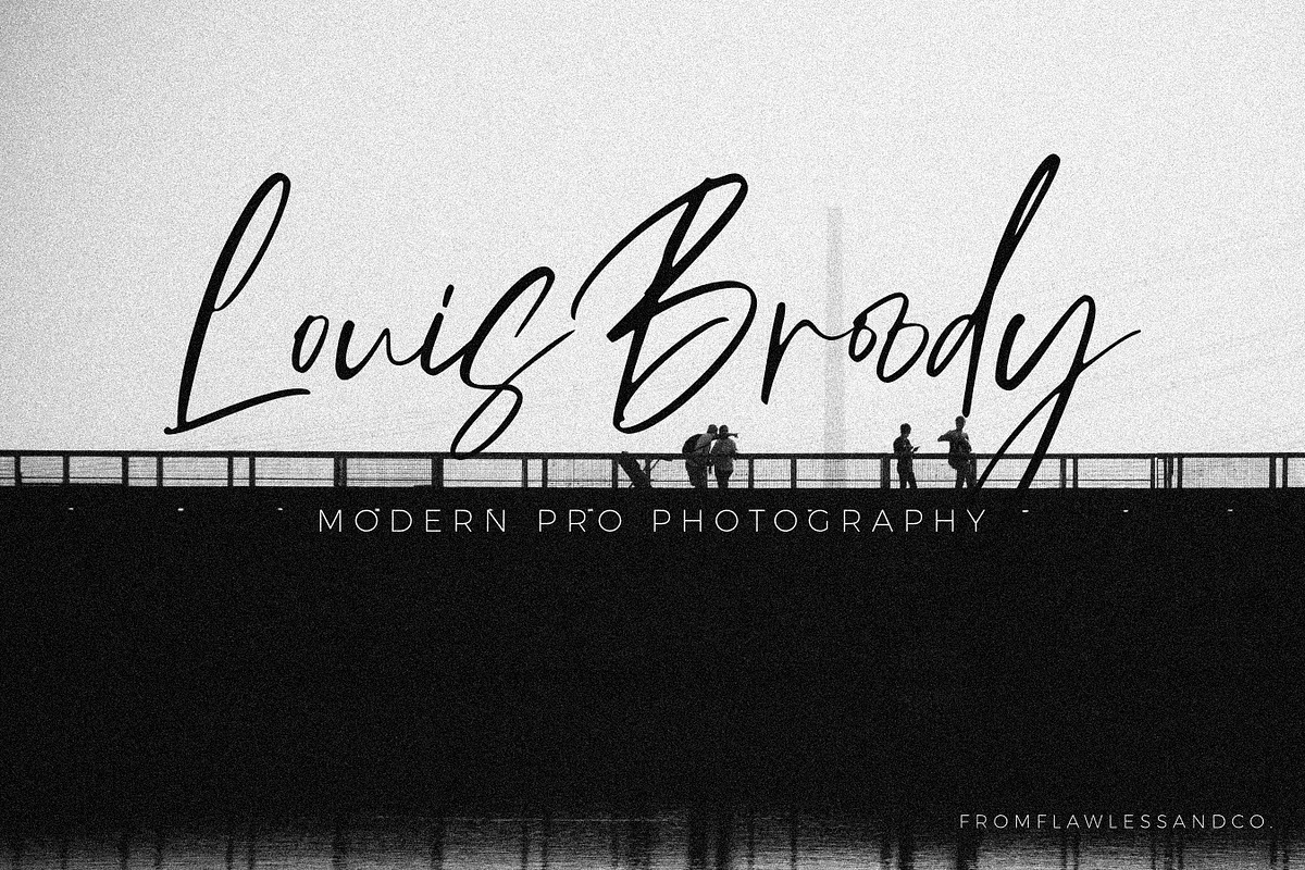 Augustin - Modern Signature Font, a Script Font by Flawless And Co (Photo 5 of 10)