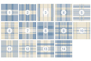 #258 Unique Modern Blankets, a Pattern Graphic by Plaid4You (Thumbnail 2 of 5)