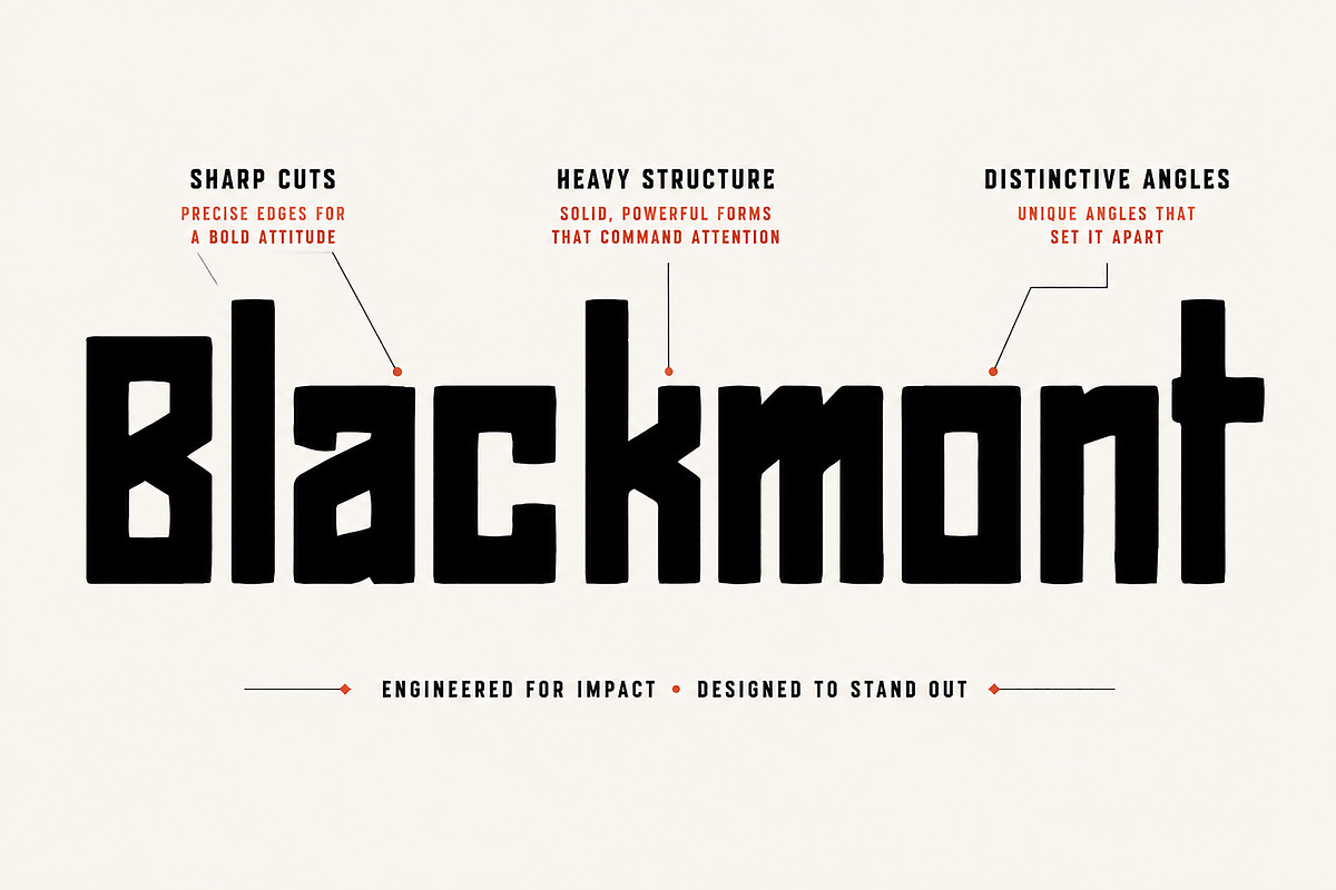 Blackmont, a Slab Serif Font by Wow Magic (Photo 4 of 5)