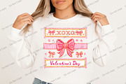 Coquette Valentine's Day XOXO PNG, an Illustration by Libby Wishes (Thumbnail 4 of 8)