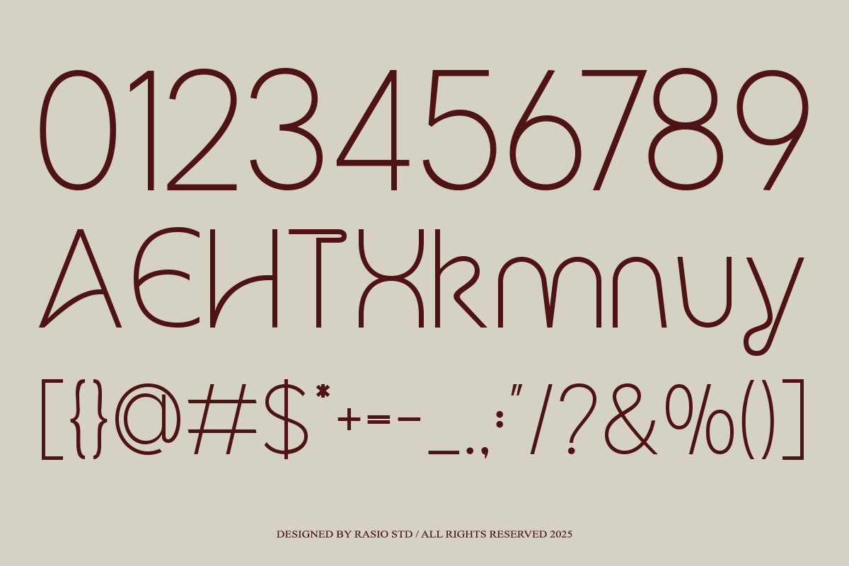 Emarys Elegant Sans Serif Font, a Sans Serif Font by Rasio Studio (Photo 3 of 10)