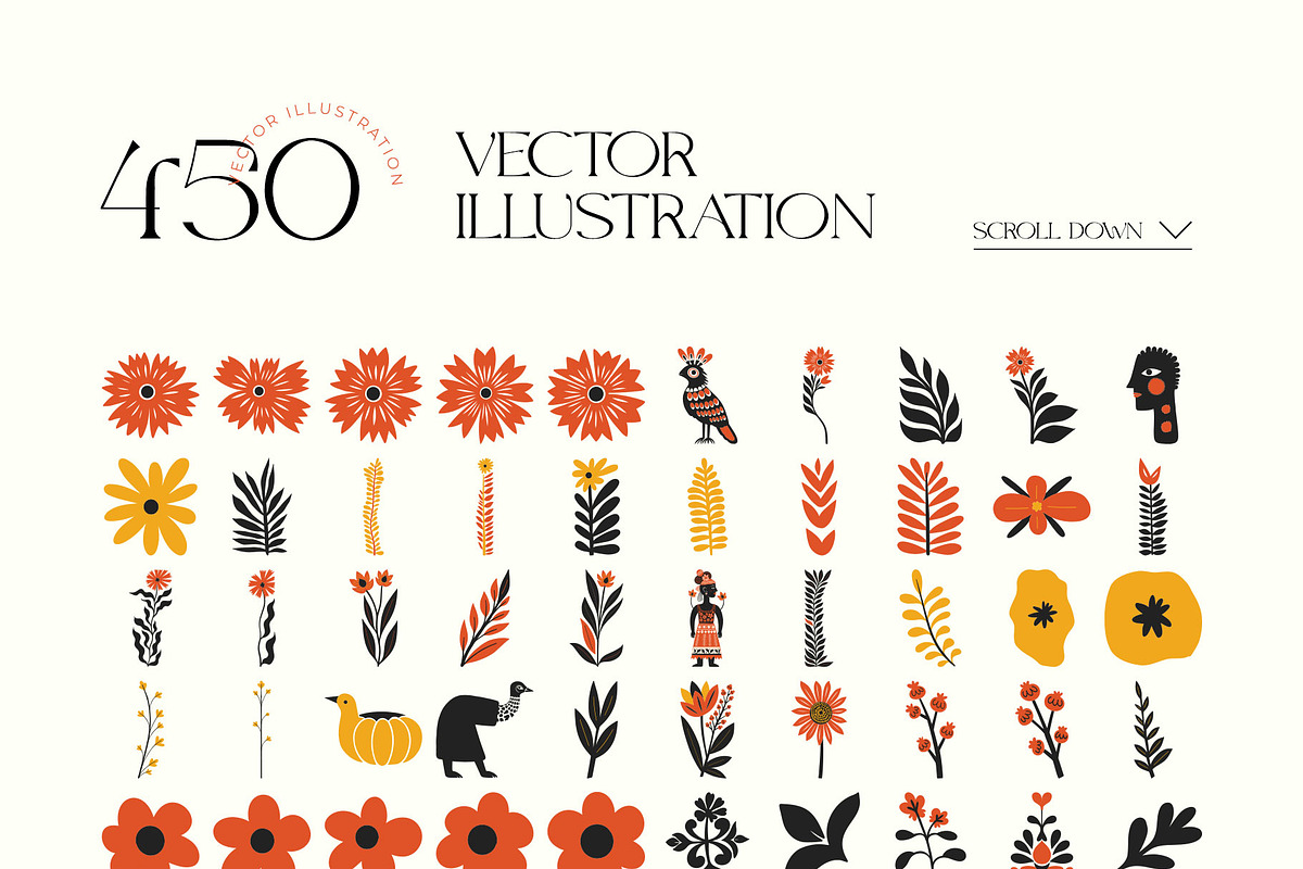 Modern Folk | Wall Art Creator, an Object Graphic by Leleka.Store (Photo 14 of 20)