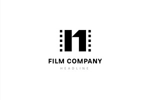 Film company logo template.