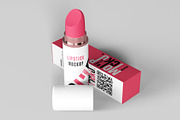 Cosmetic - Lipstick Mockup Sets, a Cups & Container Mockup by Artnivora.Std (Thumbnail 2 of 4)
