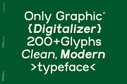 Onlygraphic - 8 Variations Included, a Sans Serif Font by Glyphminds Studios (Thumbnail 3 of 10)
