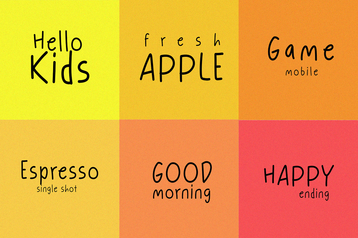 Comic Note a Handwriting Font, a Handwritten Font by Tera Asset Garage (Photo 6 of 7)