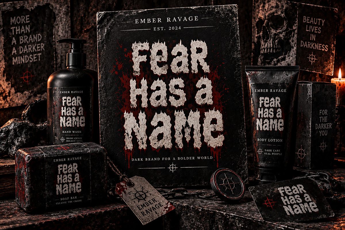 Ember Ravage, a Script Font by Wow Magic (Photo 4 of 4)