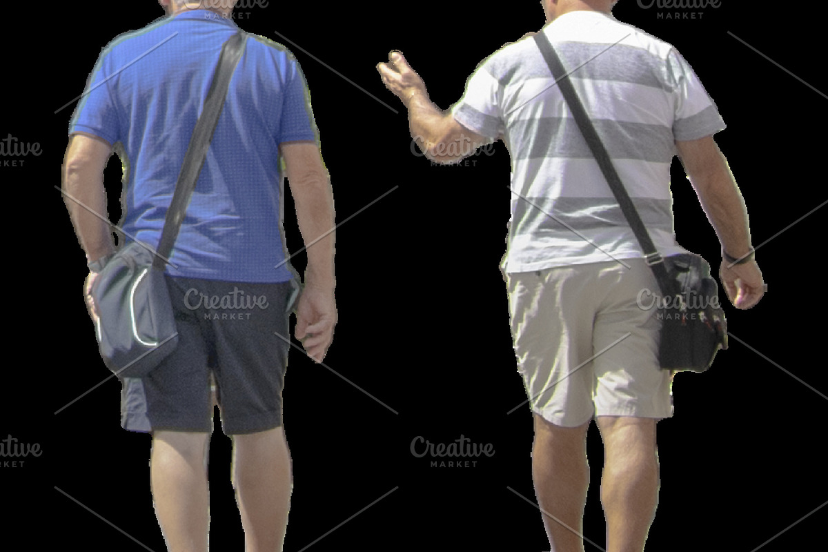 Two seniors men walking, a Person Photo by DanFLCreativo (Photo 2 of 2)