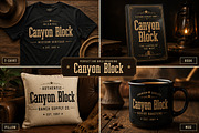 Canyon Block, a Slab Serif Font by Wow Magic (Thumbnail 2 of 5)