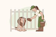 Zoologists Illustration, an Object Graphic by Jump Studio (Thumbnail 12 of 14)