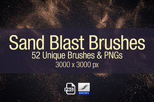Sand Blast Brushes & PNGs