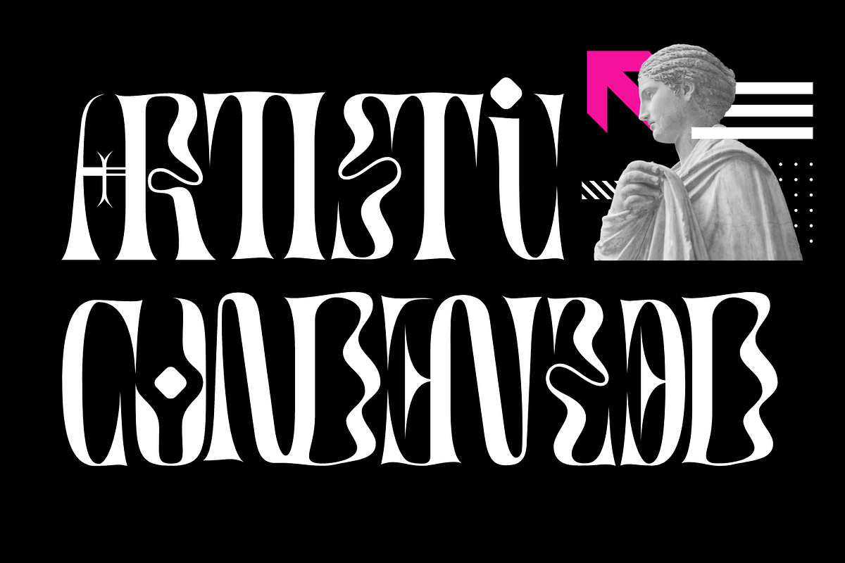 Artistic Condensed Font, a Serif Font by 177Studio (Photo 1 of 8)