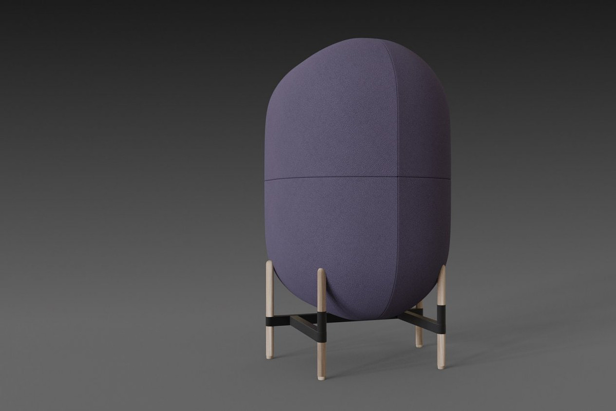 Capsule chair sofa, a 3D by NojskaAksjon (Photo 4 of 23)