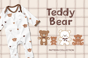 Teddy Bear Pattern Collection