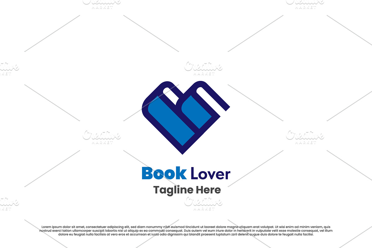 Book Club Logo Design Illustration, a Branding & Logo Template by Morvana Crew