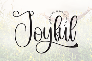 Joyful Script Font