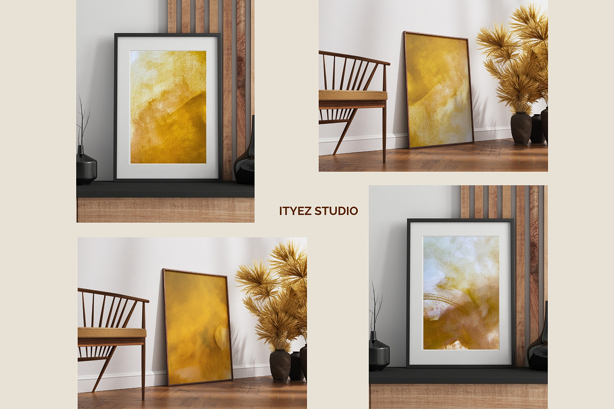 Abstract Ocher Artworks, a Texture Illustration by Ityez Studio (Photo 8 of 13)