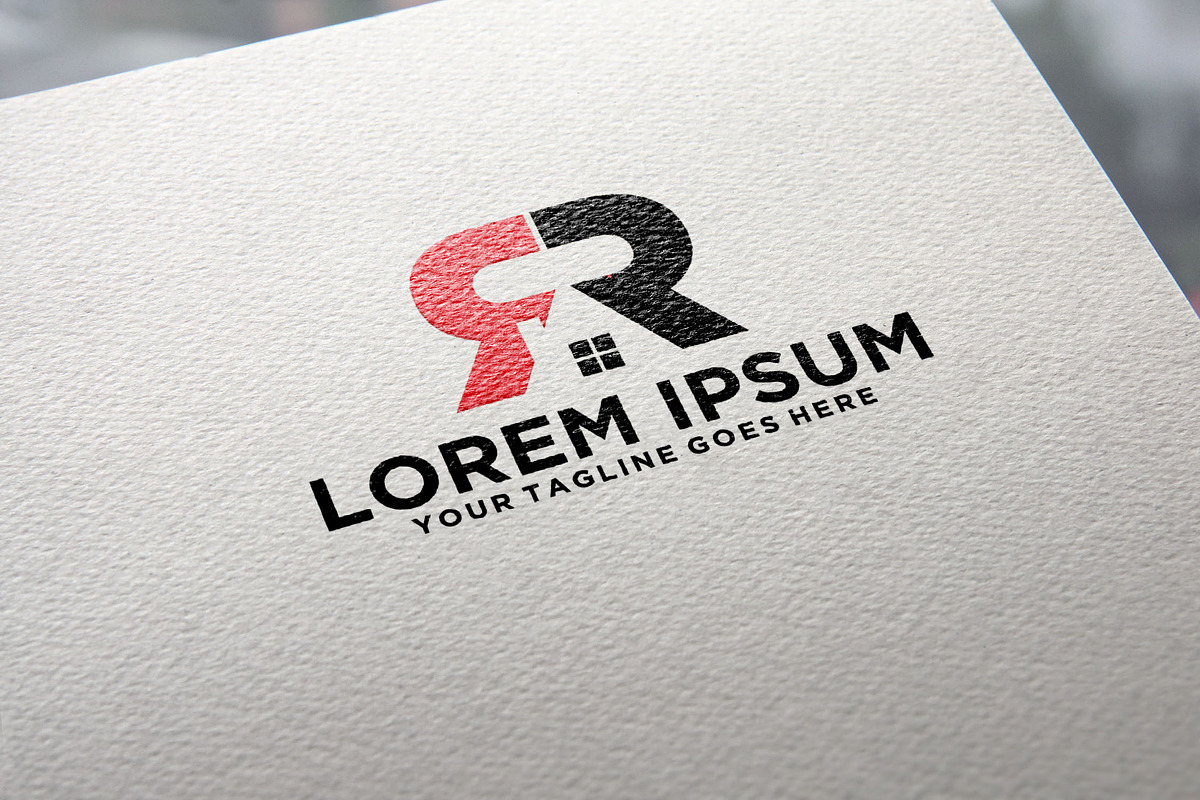 Home House Letter RR logo, a Branding & Logo Template by REDVY CREATIVE