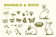 Spring & Gardening Illustrations, a Seasonal Illustration by sophinka design (Thumbnail 3 of 15)