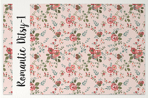 Romantic Ditsy Floral Pattern