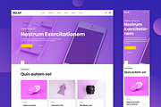 RELAP – Responsive Landing Pages, a Landing Page Template by laaqiq (Thumbnail 4 of 9)