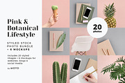 Pink & Botanical Stock Photo Bundle, an Abstract Photo by Moyo Studio (Thumbnail 1 of 10)
