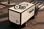 Delivery Truck Branding Mockup, an Advertising Mockup by The Rose Project (Thumbnail 1 of 3)