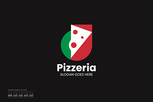 Pizzeria Logo, a Branding & Logo Template by Zeer Graphic