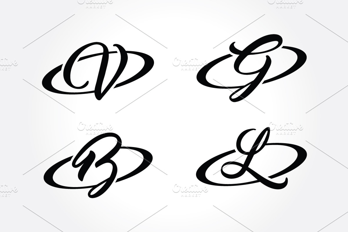 Creative Alphabet Initial Symbol, a Branding & Logo Template by Toko ...