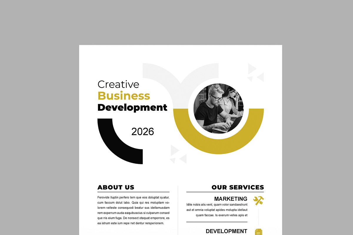 Corporate Flyer, a Flyer Template by MightyDesign (Photo 2 of 8)