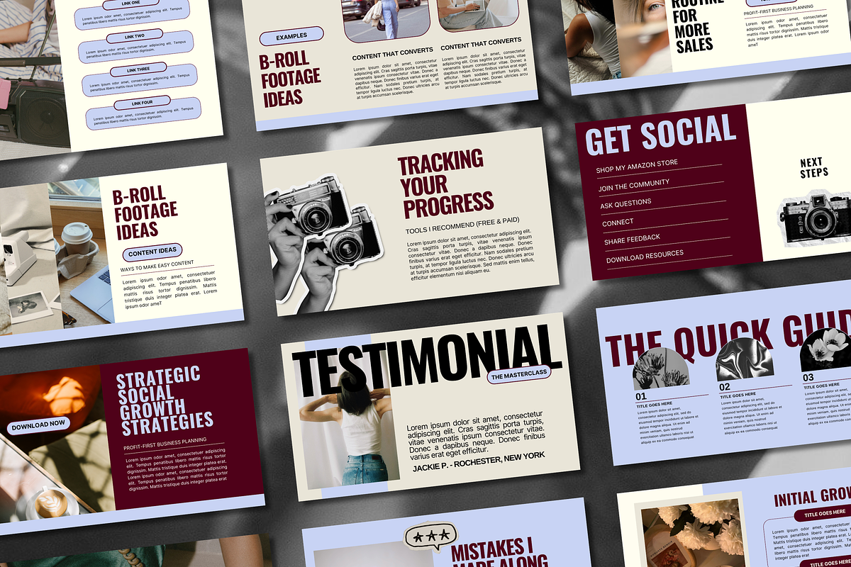 Bold Luxe Editorial Modern Canva, a Presentation Template by Solana Creative Co. (Photo 6 of 13)