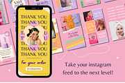 100 Bright Instagram Story Templates, a Templates & Theme by TemplateCastleStore (Thumbnail 9 of 10)