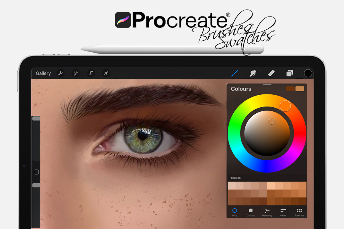 Portrait Assets for Procreate, a Brush Add-On by FaeryDesign (Photo 12 of 28)
