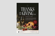 Thanksgiving Flyer Template, a Flyer Template by BrandPacks (Thumbnail 2 of 6)