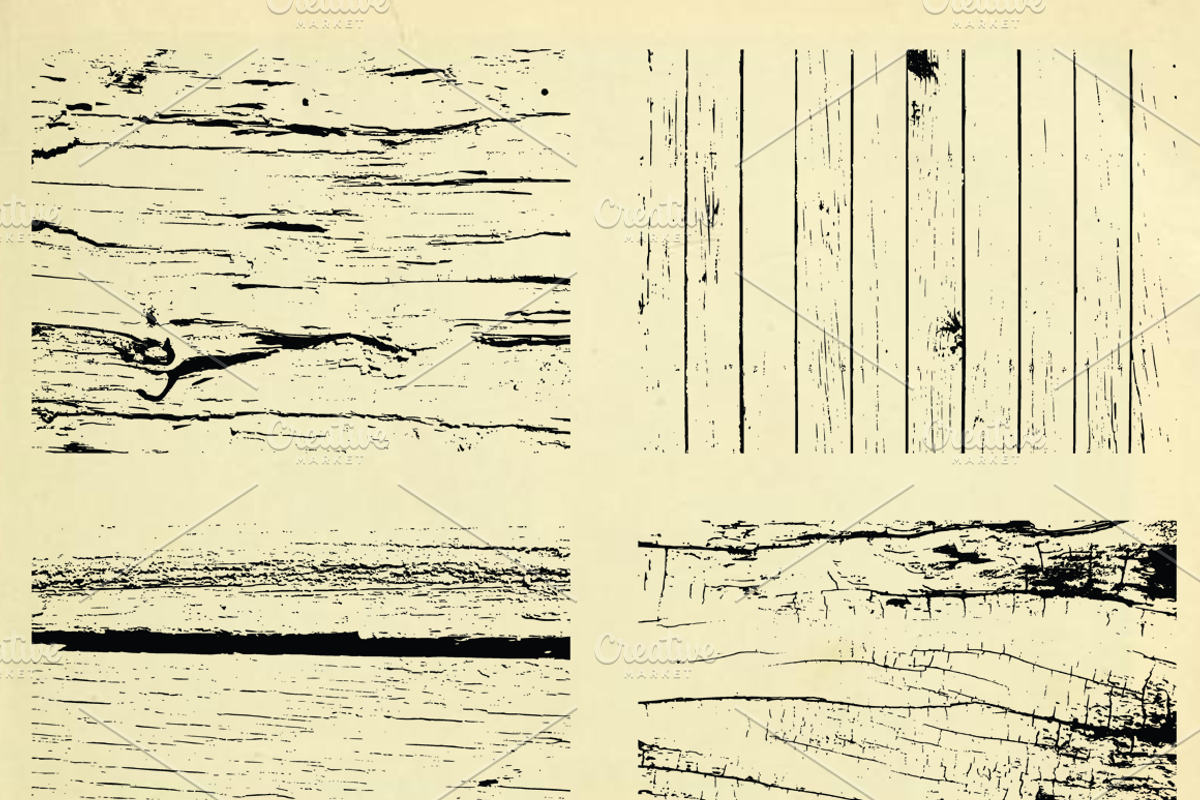 24 Vector Wood Textures, a Texture Graphic by Bart Wesolek (Photo 3 of 5)