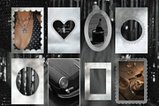 Silver Embossed Romance Collection, an Object Graphic by AnMark (Thumbnail 11 of 15)