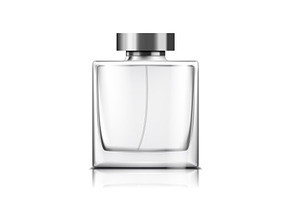 Perfume diffuser  bottle mock up