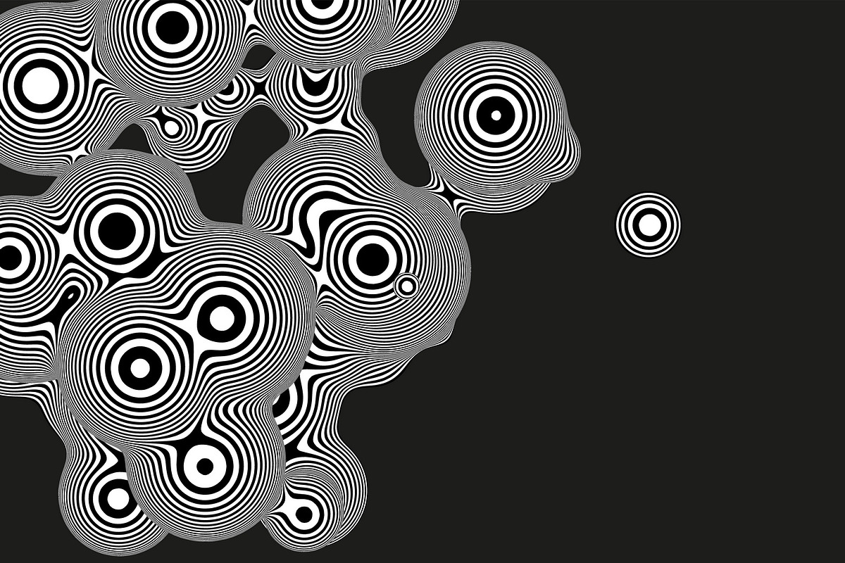 50 Zebra Metaballs, an Object Graphic by GarryKillian (Photo 24 of 51)
