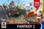 Fantasy 1, an Environmental 3D Model by ithappy (Thumbnail 1 of 40)