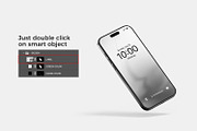 iPhone 16 Pro Mockup, an iPhone Mockup by RamStudio2 (Thumbnail 10 of 17)